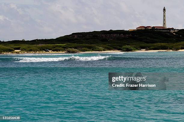 View of atmosphere on November 6, 2011 in Aruba, Aruba. Red Sail Sports boasts four custom built luxurious catamarans which offer exhilarating rides...