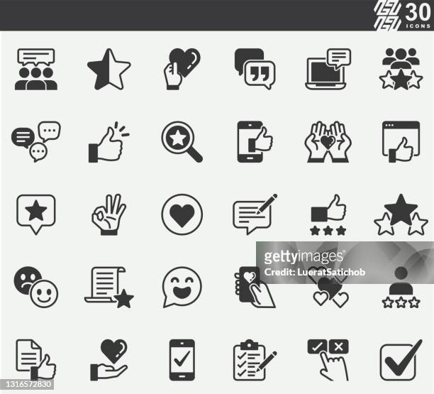 testimonials silhouette icons - crowd hand heart stock illustrations
