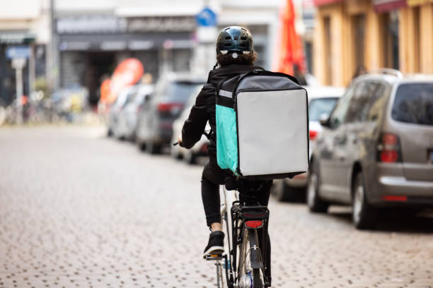 The 20 Most Profitable Small Business Ideas in Zimbabwe 8 delivery person with thermal box on a bicycle in town