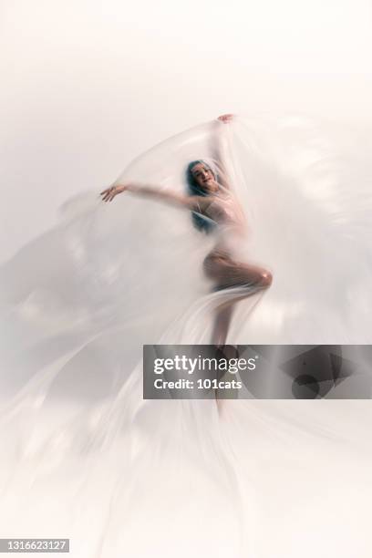 beautiful ballerina is dancing with thin nylon - nylon feet stock pictures, royalty-free photos & images