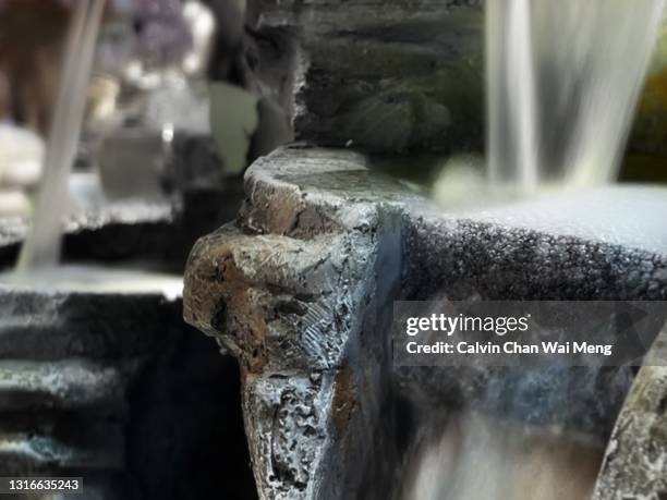 man made water fountain - fountain stock pictures, royalty-free photos & images