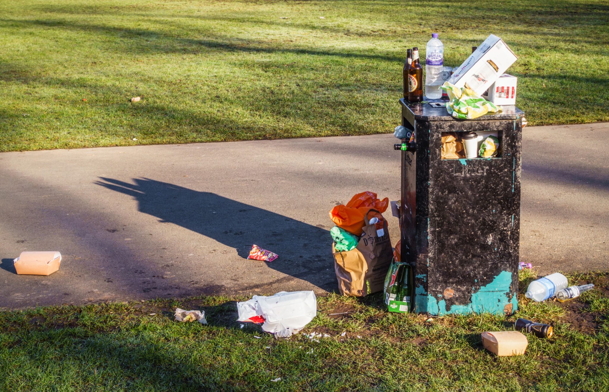 pet waste city park