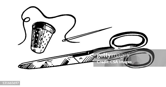 Needle, Thimble, Scissors Needle, Thimble, Scissors