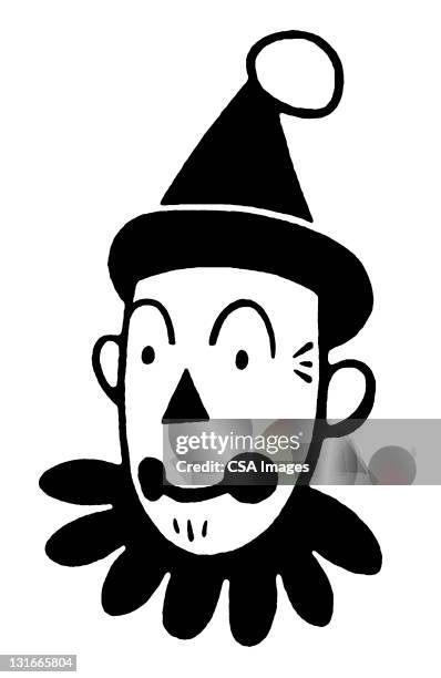 clown - collar stock illustrations