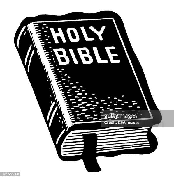 bible - prayer book stock illustrations