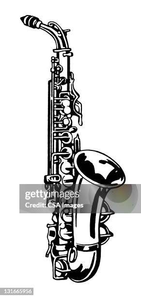 saxophone - saxaphone stock illustrations