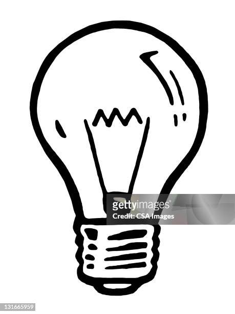 light bulb - glühbirne stock-grafiken, -clipart, -cartoons und -symbole