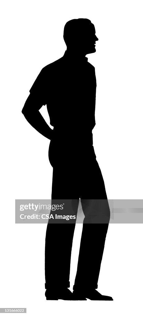 Silhouette of Man