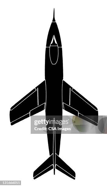 airplane - flugzeugflügel stock-grafiken, -clipart, -cartoons und -symbole