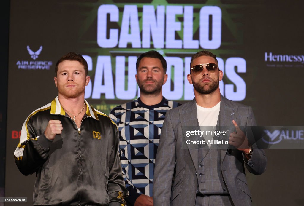 Canelo Alvarez v Billy Joe Saunders - Press Conference