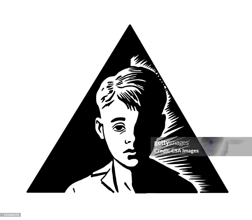 Boy in Triangle