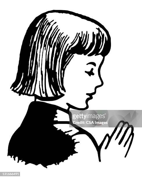 255 Ilustrações de Girl Praying - Getty Images