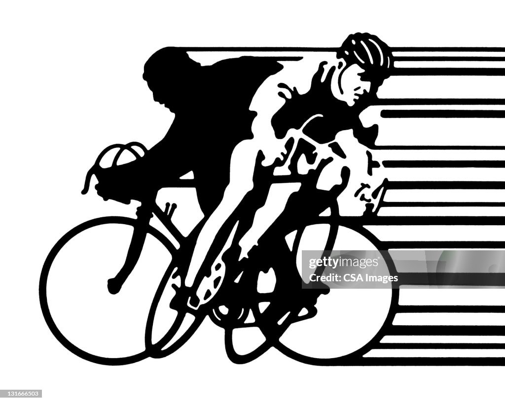 Vector Bicycle Racer Bike Racer High-Res Vector Graphic - Getty Images