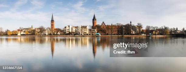 köpenick old town - panorama (berlin, germany) - köpenick fotografías e imágenes de stock