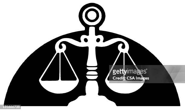 scales - law logo stock illustrations