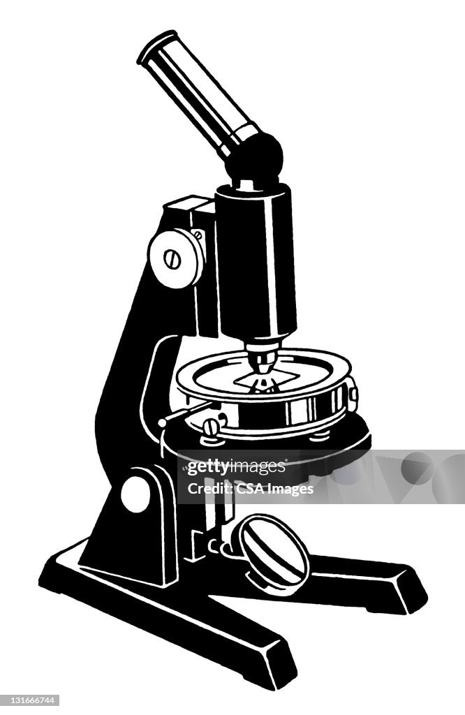 Micrscope Bitmap Microscope High-Res Vector Graphic - Getty Images