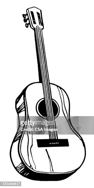 guitar - guitar illustration stock illustrations