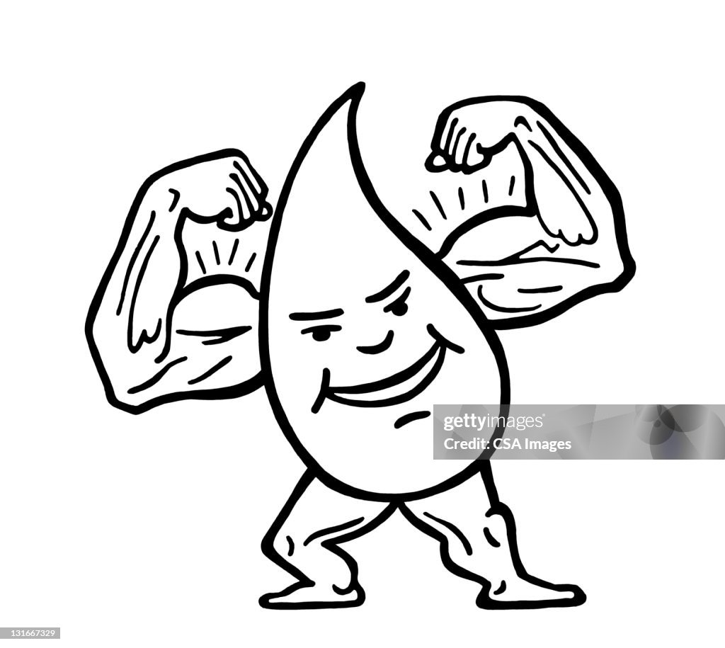 Muscled Droplet