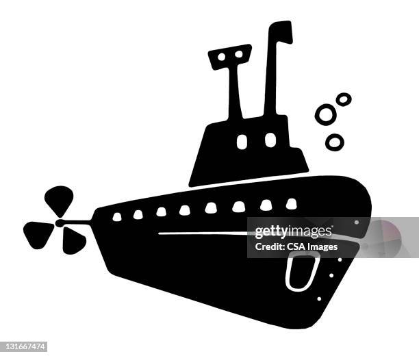 submarine - boat logo stock illustrations