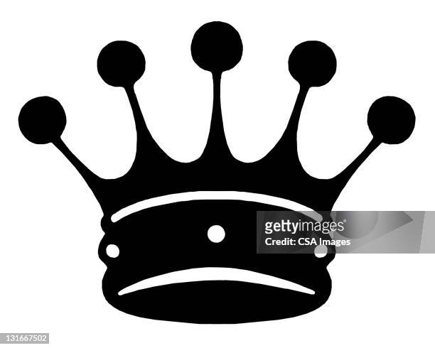 crown - crown headwear stock-grafiken, -clipart, -cartoons und -symbole