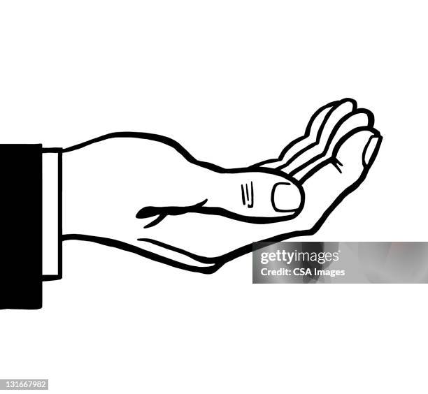 open hand - open hands stock-grafiken, -clipart, -cartoons und -symbole