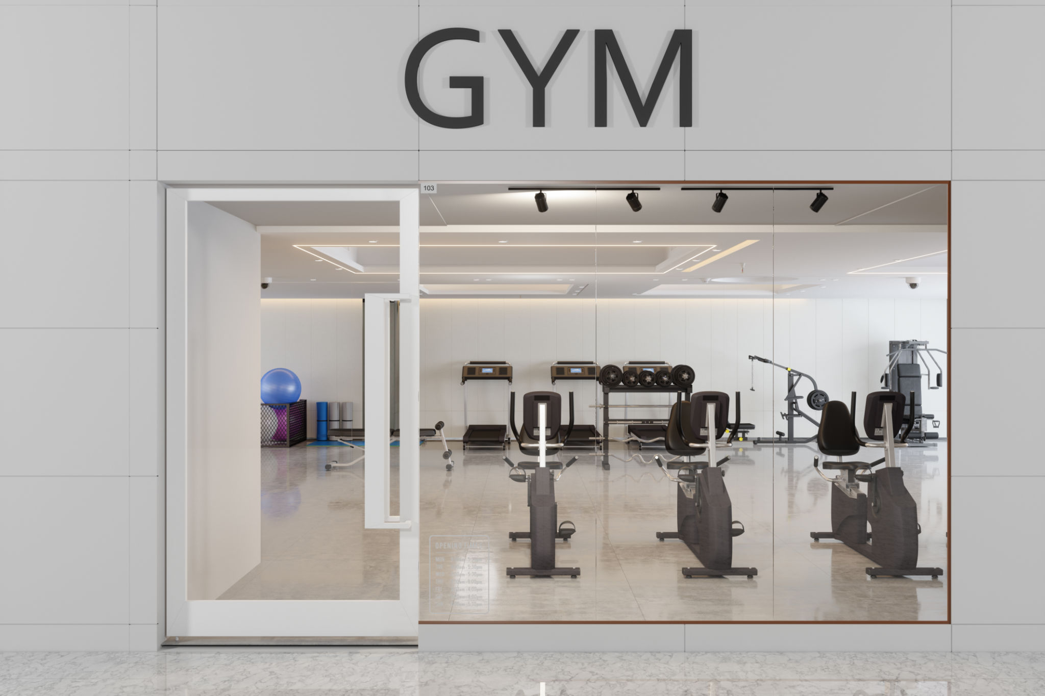 fitness center exterior