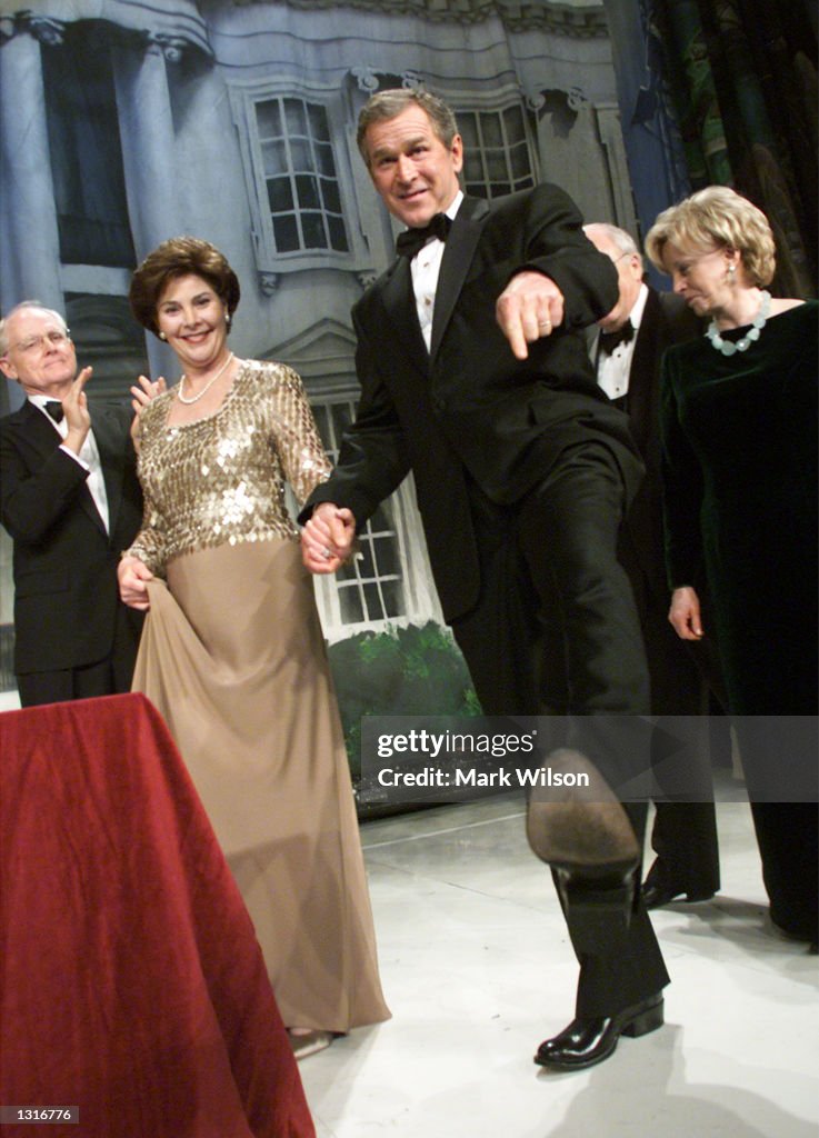 U.S. President-elect George W. Bush...