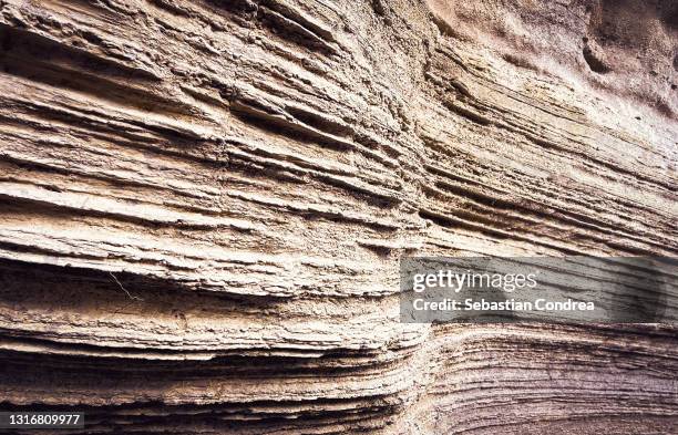 natural texture of red rocks. colored canyon, desert, kenya 2021. - sedimentary rock formation stock pictures, royalty-free photos & images