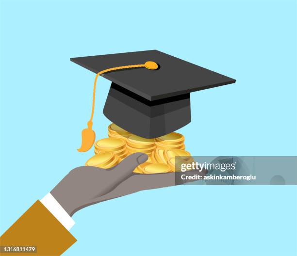 ilustraciones, imágenes clip art, dibujos animados e iconos de stock de educación - pago de matrícula