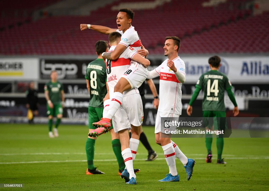 VfB Stuttgart v FC Augsburg - Bundesliga