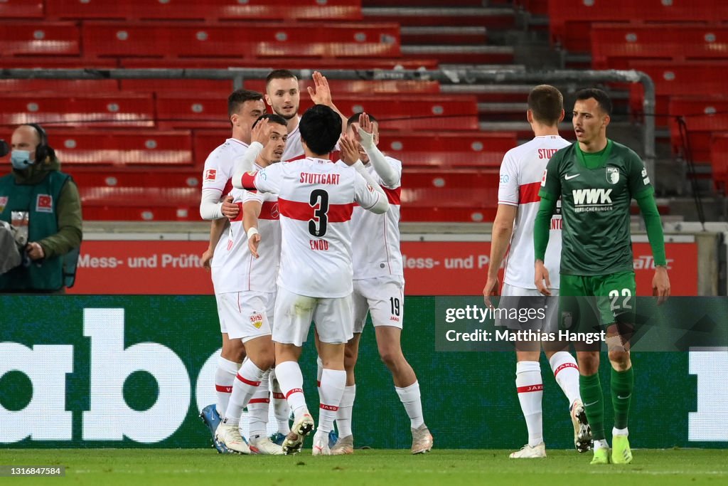 VfB Stuttgart v FC Augsburg - Bundesliga