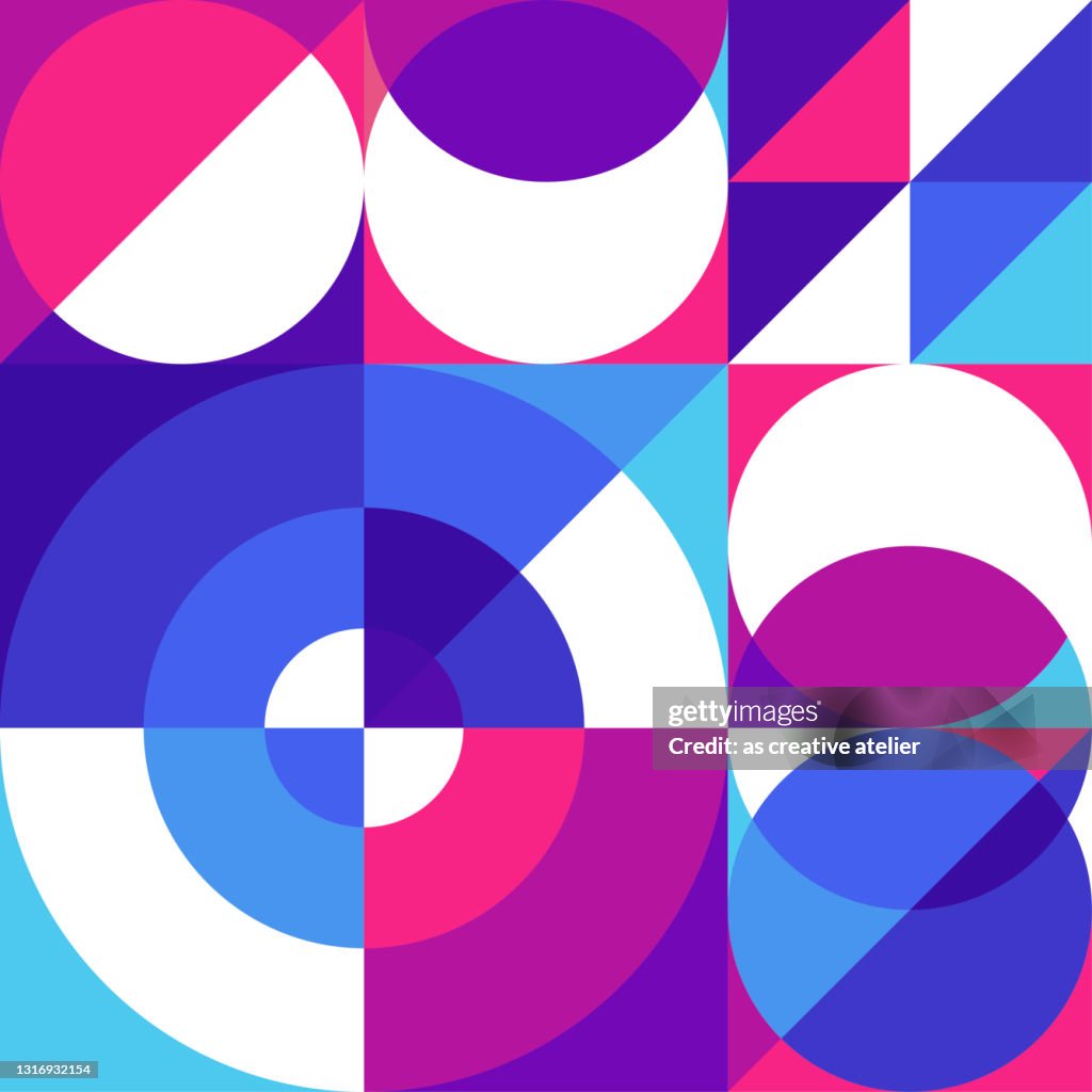 Geometric Square Color Design Geometric Design Square