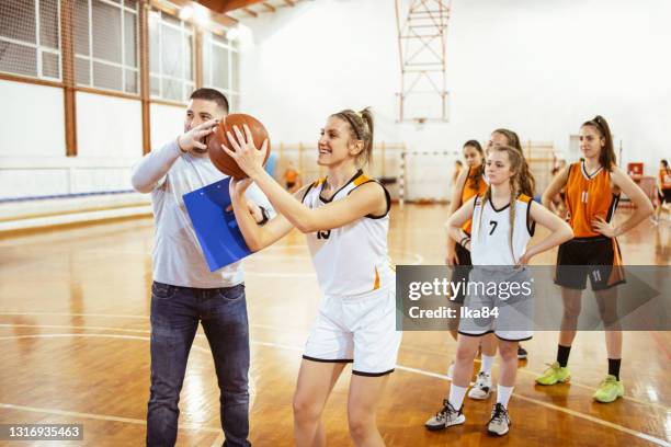 basketball training - basketball team work stock pictures, royalty-free photos & images