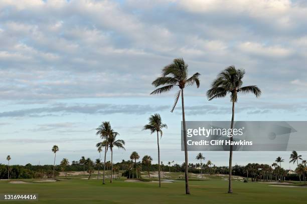 General view of the course during Day One of The Walker Cup at Seminole Golf Club on May 08, 2021 in Juno Beach, Florida.