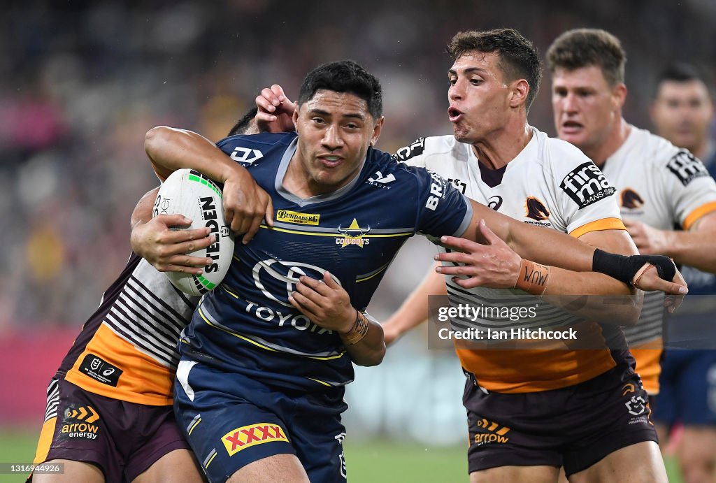 NRL Rd 9 - Cowboys v Broncos