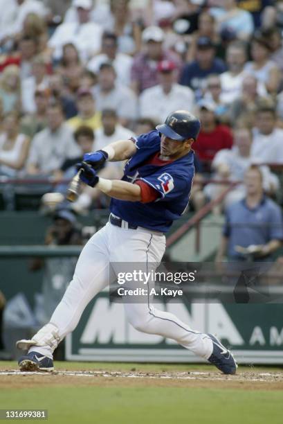 Brad Fullmer, Texas Rangers DH breaks up Miguel Batista's shut out with a 7th inning solo home run. Texas Rangers sweep Toronto Blue Jays with a 7-5...