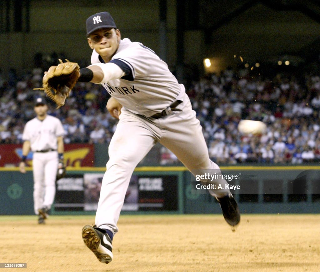 New York Yankees vs Texas Rangers - August 10, 2004