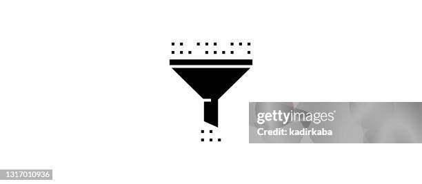 filtration modern flat icon concept design - hardware store logo stock illustrations