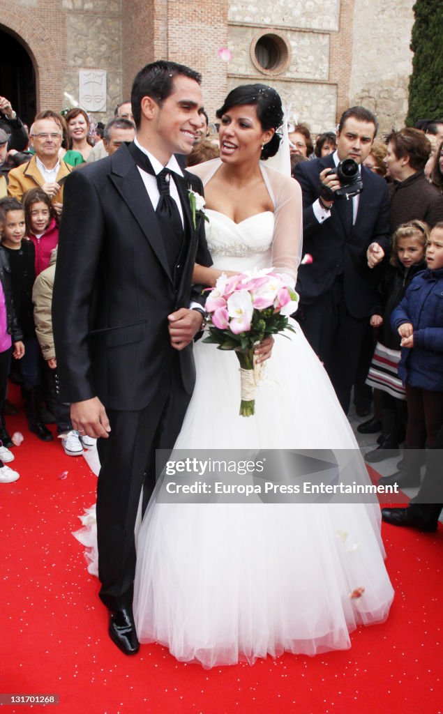 Alberto Contador and Macarena Pescador Wedding