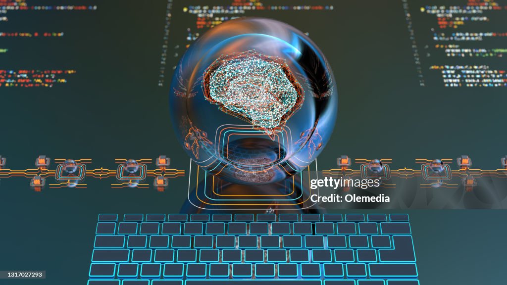 Artificial Intelligence digital concept