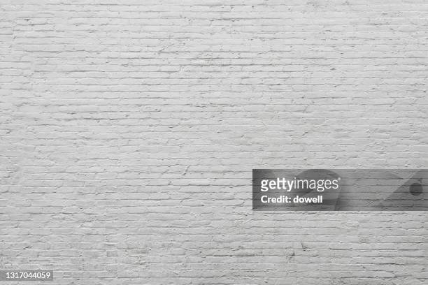 texuter of brick wall - bianco foto e immagini stock