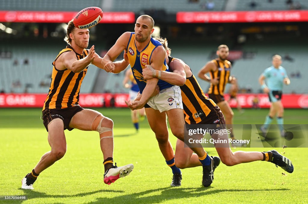 AFL Rd 8 - Hawthorn v West Coast Eagles