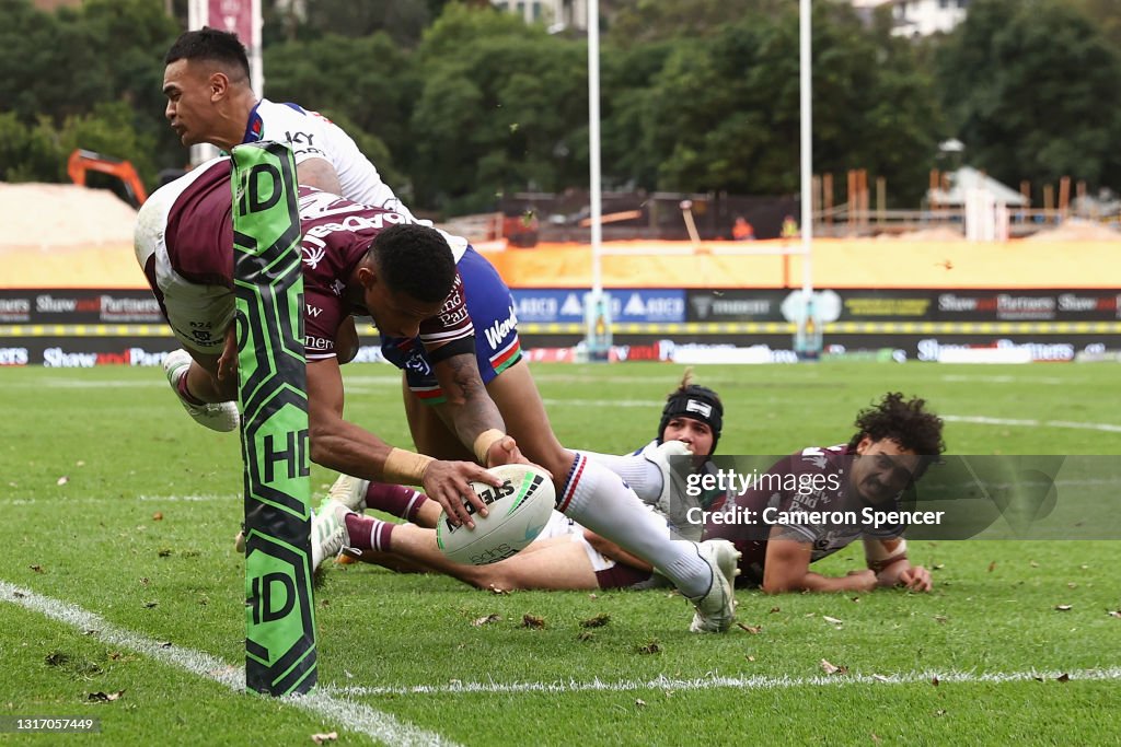 NRL Rd 9 - Sea Eagles v Warriors