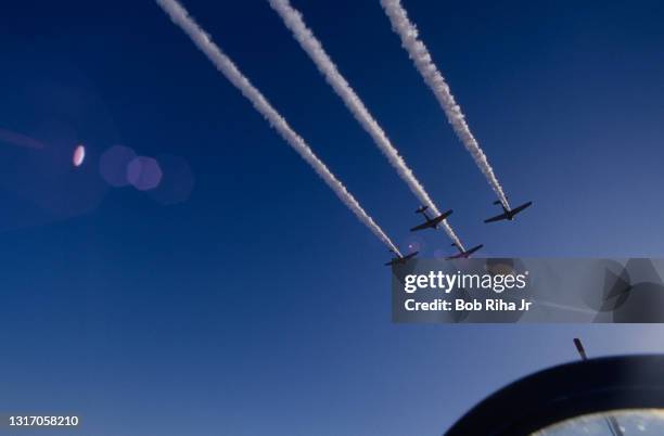 Plane Writing Sky Writing Plane Photos and Premium High Res Pictures - Getty Images