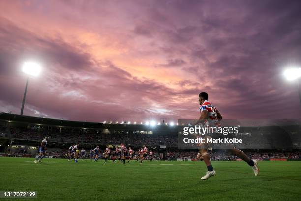 General view is seen during the round nine NRL match between the St George Illawarra Dragons and the Canterbury Bulldogs at Netstrata Jubilee...