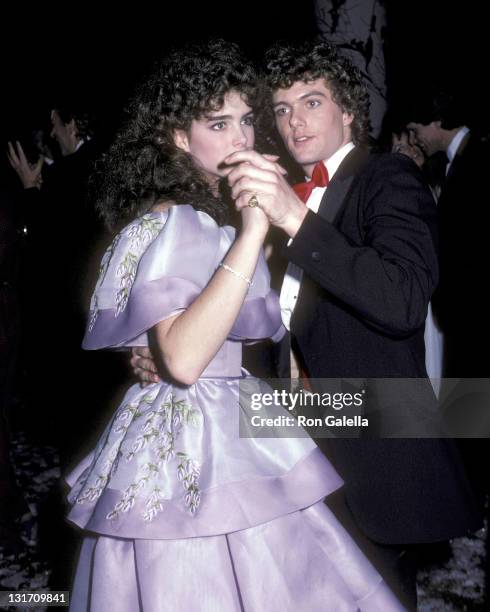 Actress Brooke Shields and actor Patrick Cassidy attend the "Night of 100 Stars" Gala to Benefit the Actors Fund of America - After Party on February...