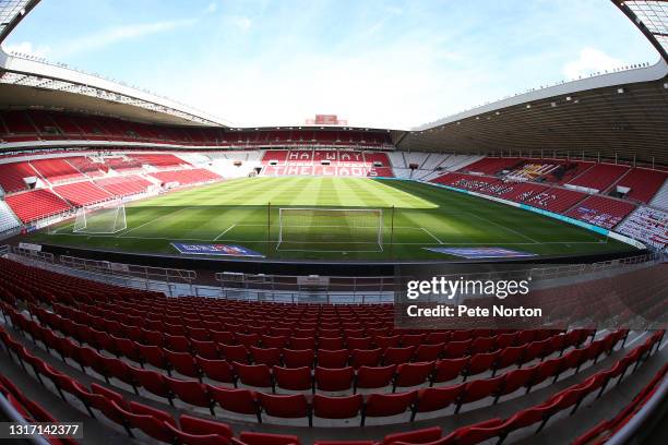 General view of the Stadium of Light prior to the Sky Bet League One match between Sunderland and Northampton Town at Stadium of Light on May 09,...