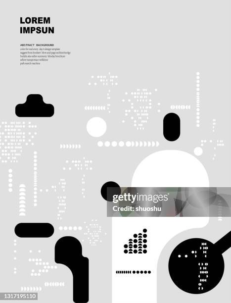 abstract black and white graffiti dots pattern background - dirty table cloth stock illustrations