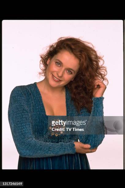 Actress Julia Sawalha, circa 1997.