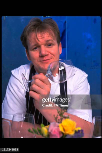 Chef and television personality Gordon Ramsay, circa 1999.